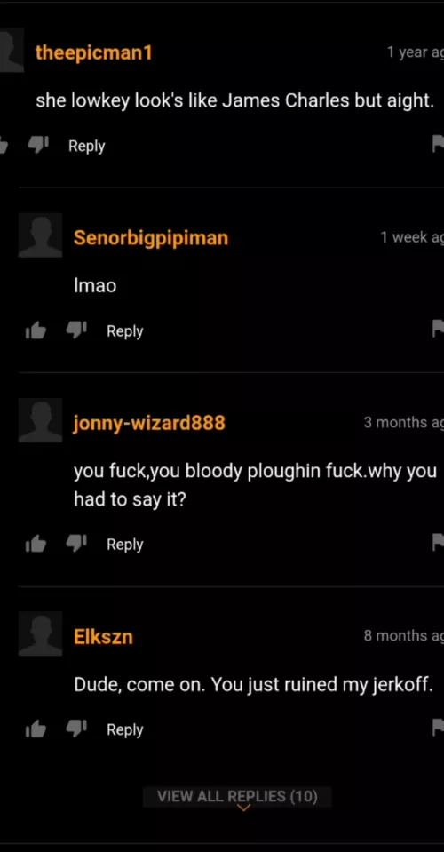 Dude just ruined the moment