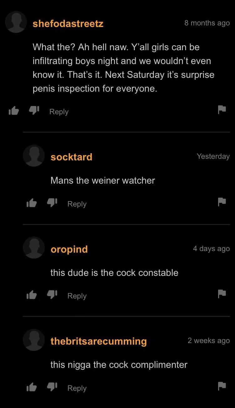 Dudes the cock connoisseur