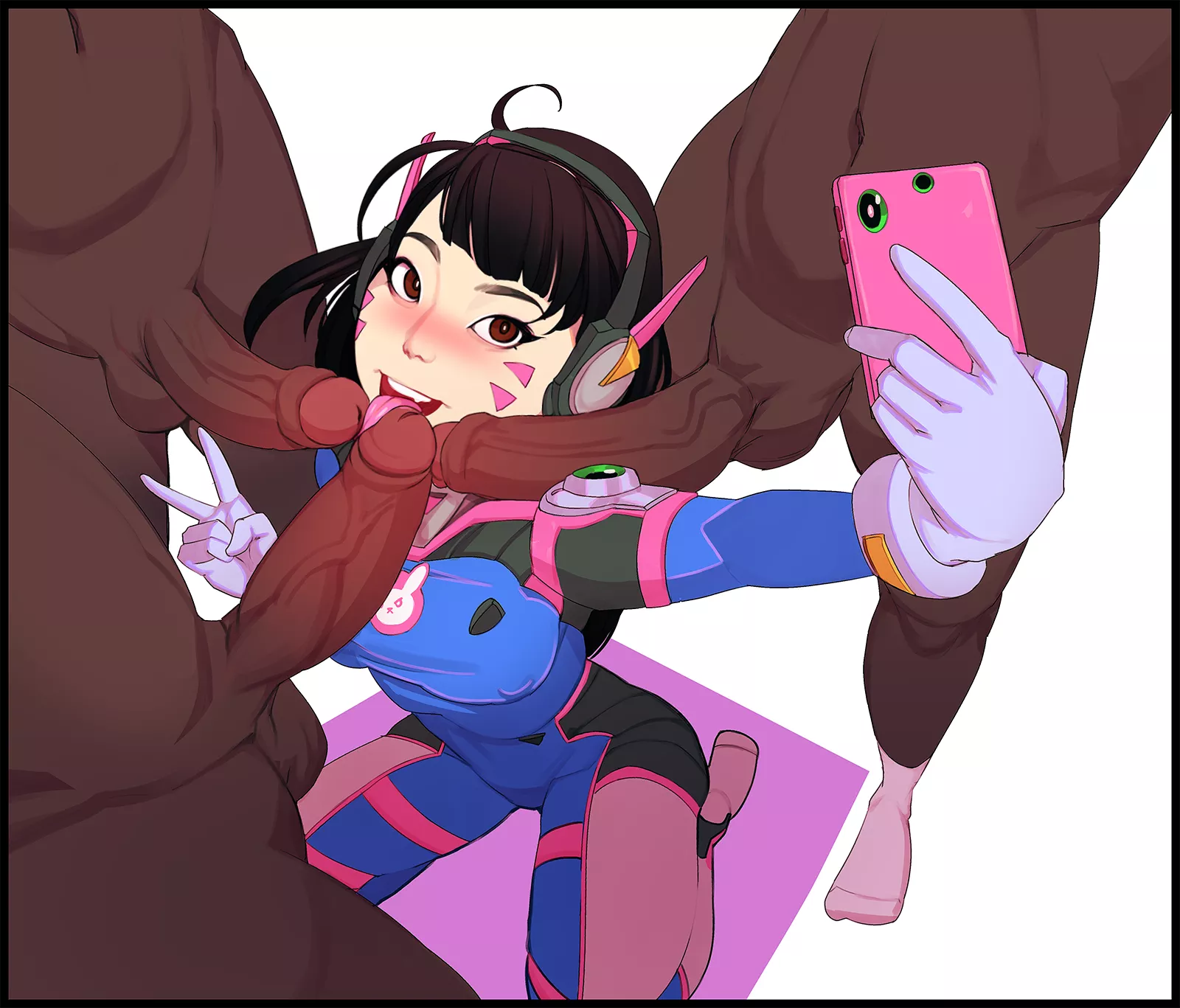 D.VA Blowbang Selfie (Gaiidraws) [Overwatch]