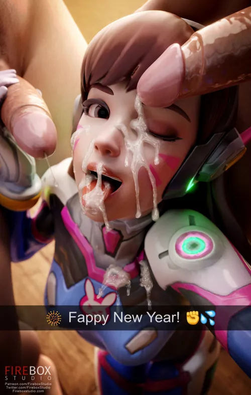 D.Va getting a nice facial (Firebox Studio) [Overwatch]