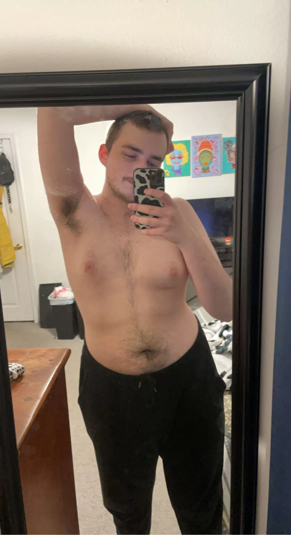 early morning workout has me feeling good 😌