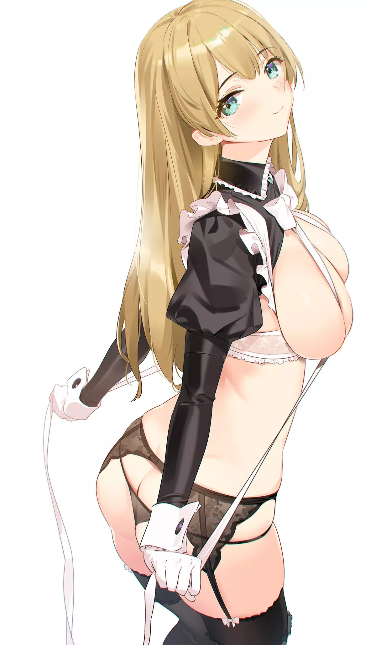 Ecchi maid by YD