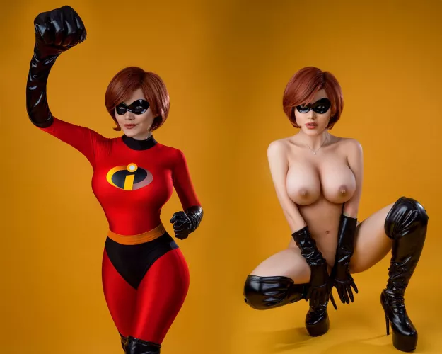 Elastigirl from The Incredibles by Kalinka Fox
