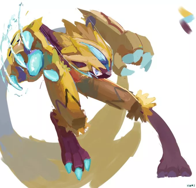 electric cat (by @haozhufu on twitter)