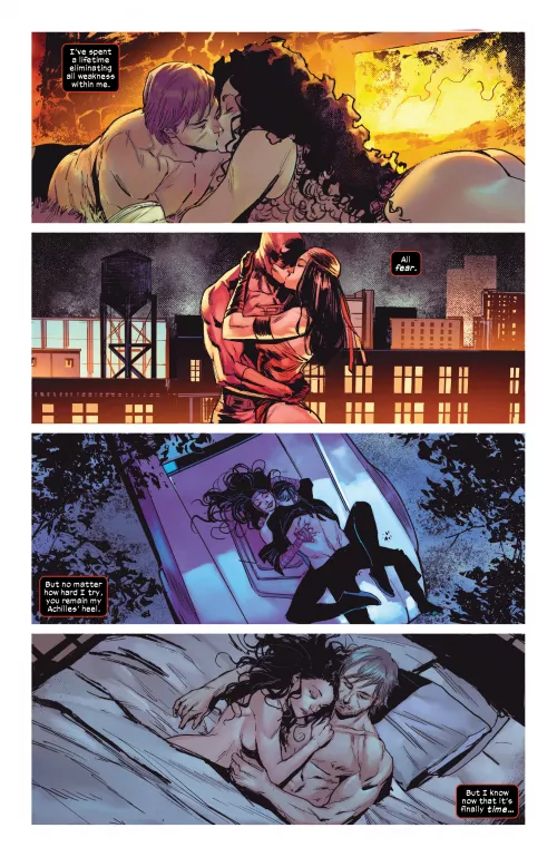 Elektra and Matt Murdock [Daredevil: The Woman Without Fear #02][2022]