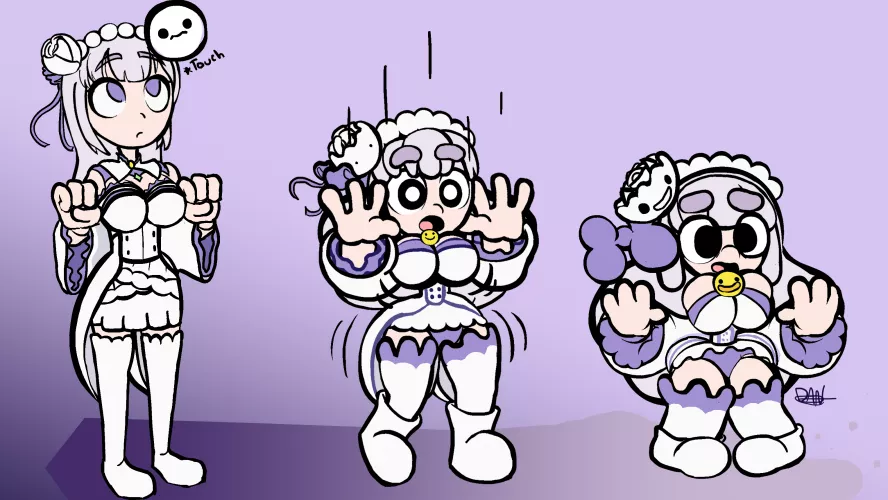 Emilia Chibification tf (by me)