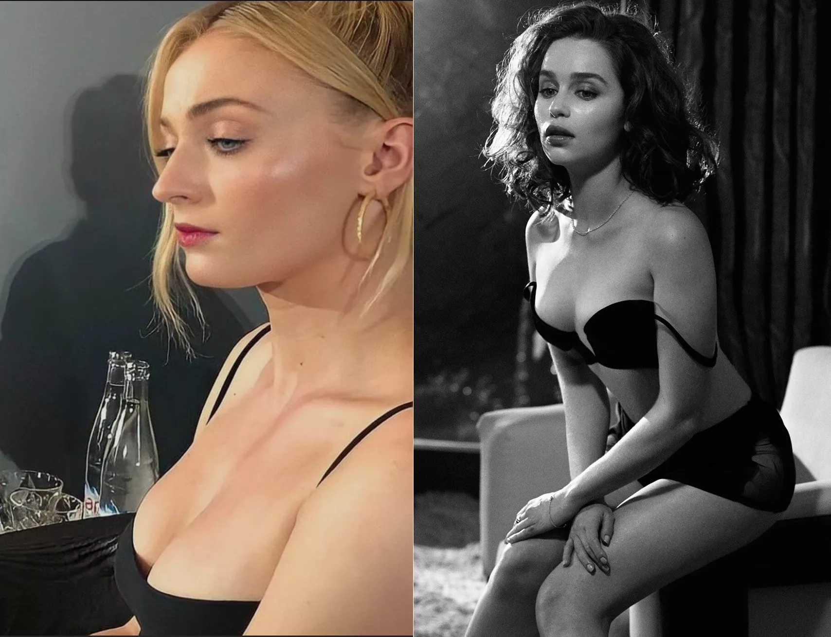 Emilia Clarke and Sophie Turner make me super horny if anyone would like to help out Emilia Clarke and Sophie Turner make me super horny if anyone would like to help out