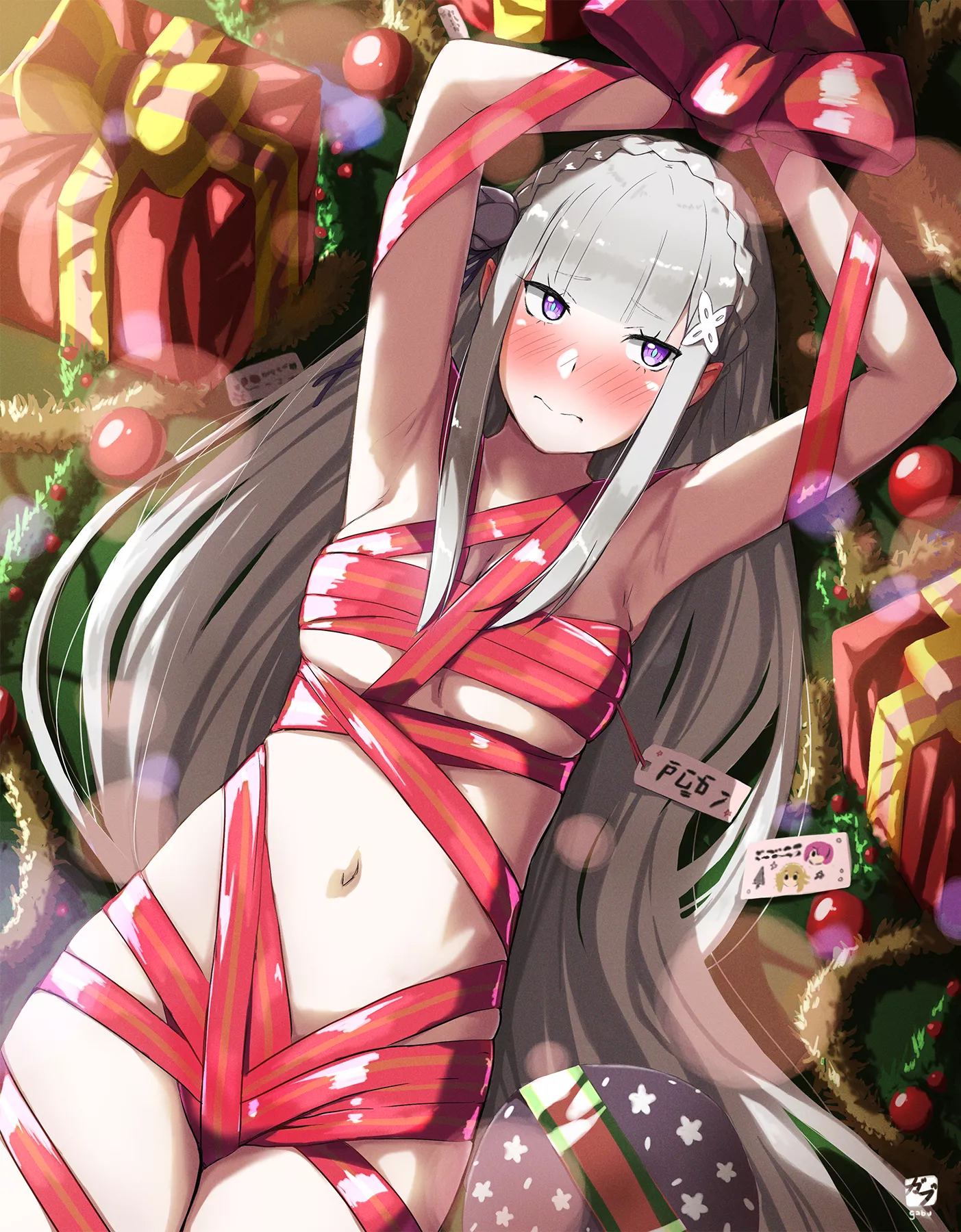 Emilia-tan's present for Subaru~