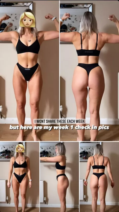 Emily always focused and keep a good track ... consistency is key ... good candidate to be a thick&fit ?