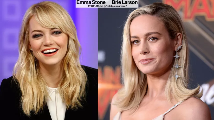 Emma Stone or Brie Larson (who has better hair?)