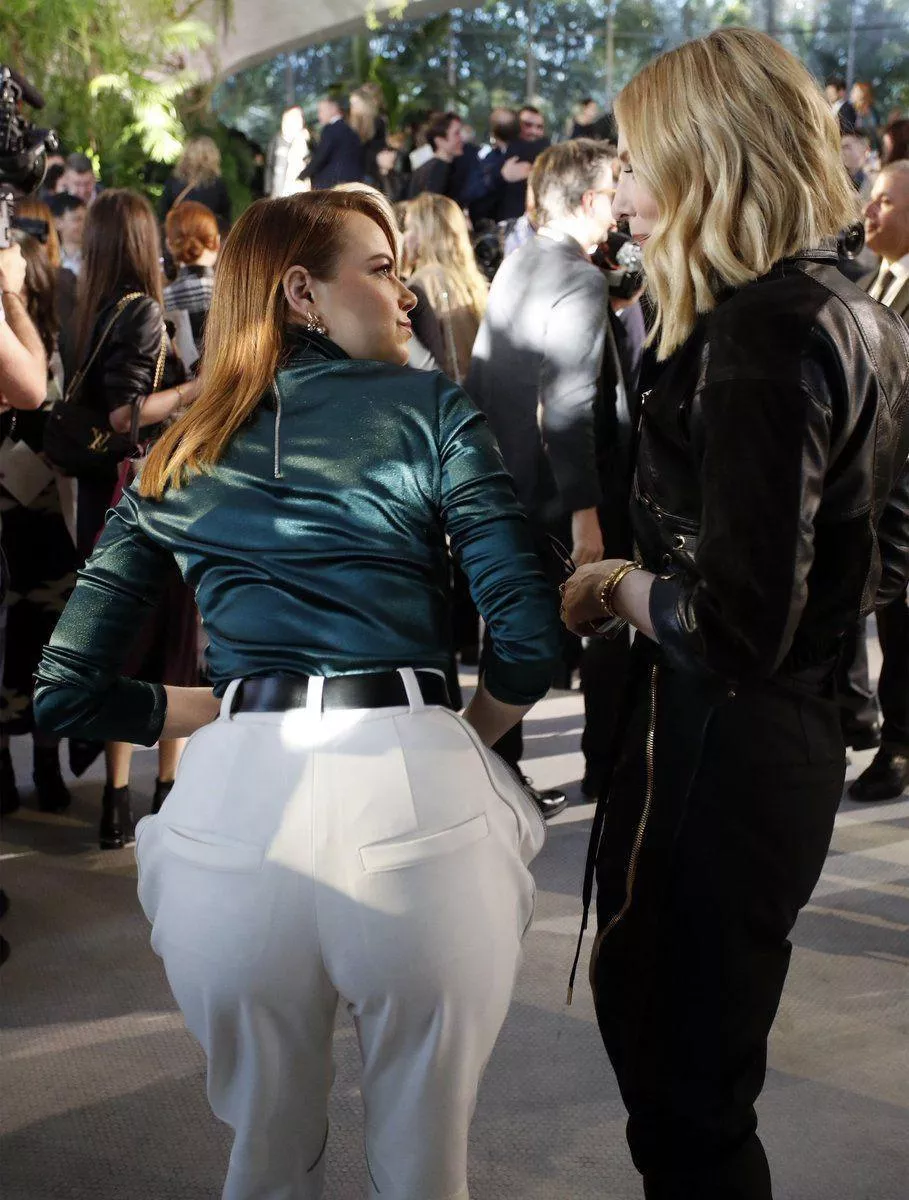 Emma Stone’s ass is so perfect. I always get rock hard thinking about those thick cheeks bouncing up and down on my lap. Emma Stone’s ass is so perfect. I always get rock hard thinking about those thick cheeks bouncing up and down on my lap.