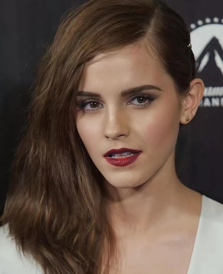 Emma Watson would get face fucked silly Emma Watson would get face fucked silly