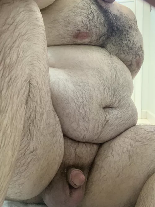 Empty belly and full balls….I wonder what I should do about both 😏