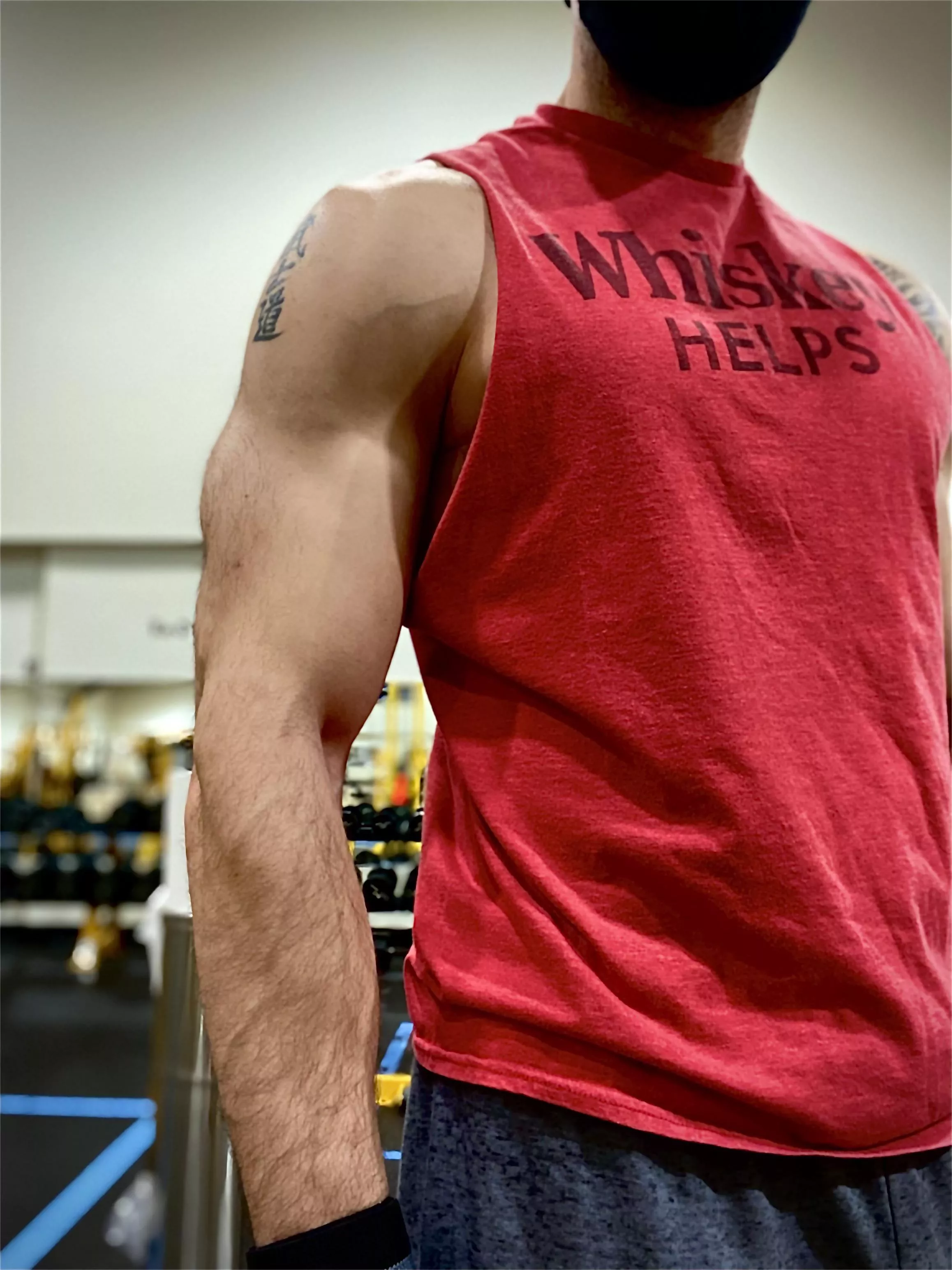 Empty gyms make me happy