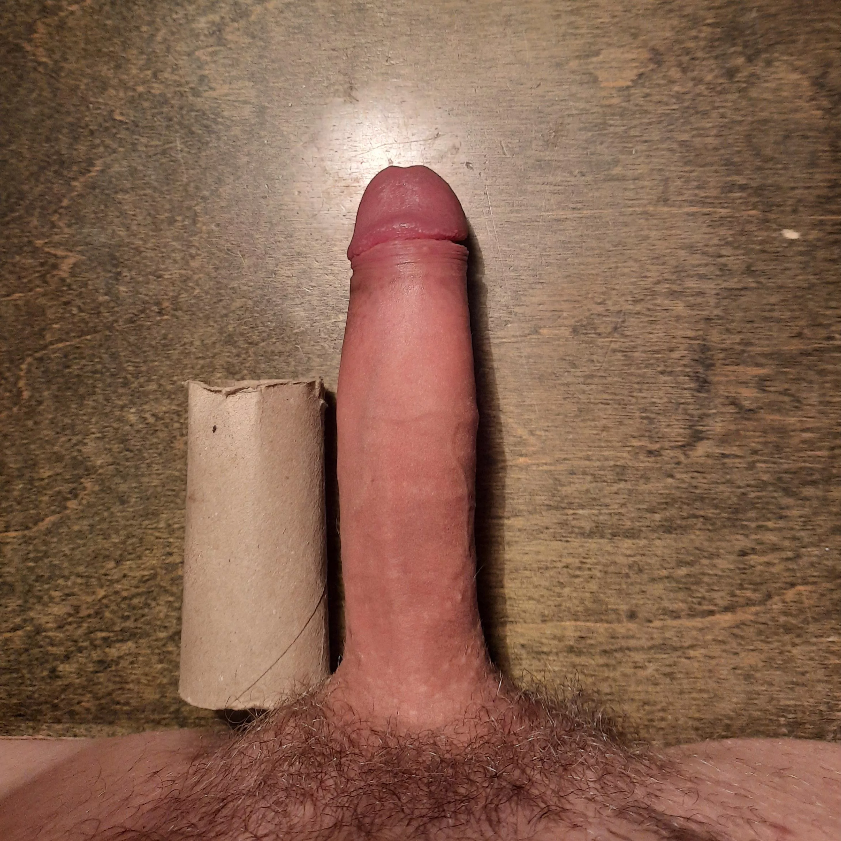 Empty TP roll for scale