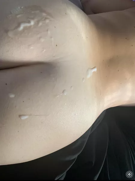 End of summer - tan lines are fading but wife still loves to get “lathered” ….