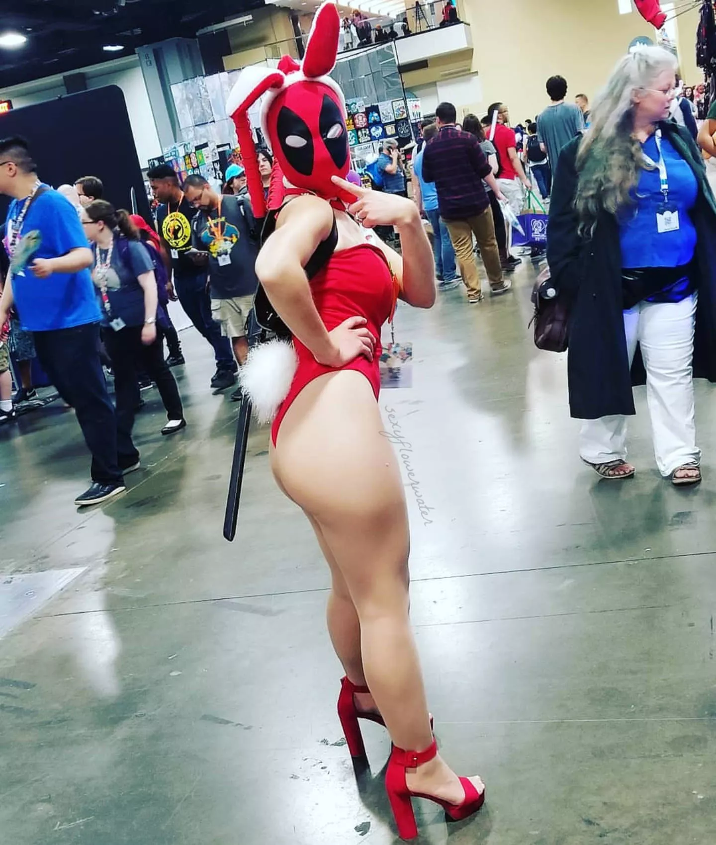 Ended up doing Deadpool bunny at Otakon Ended up doing Deadpool bunny at Otakon