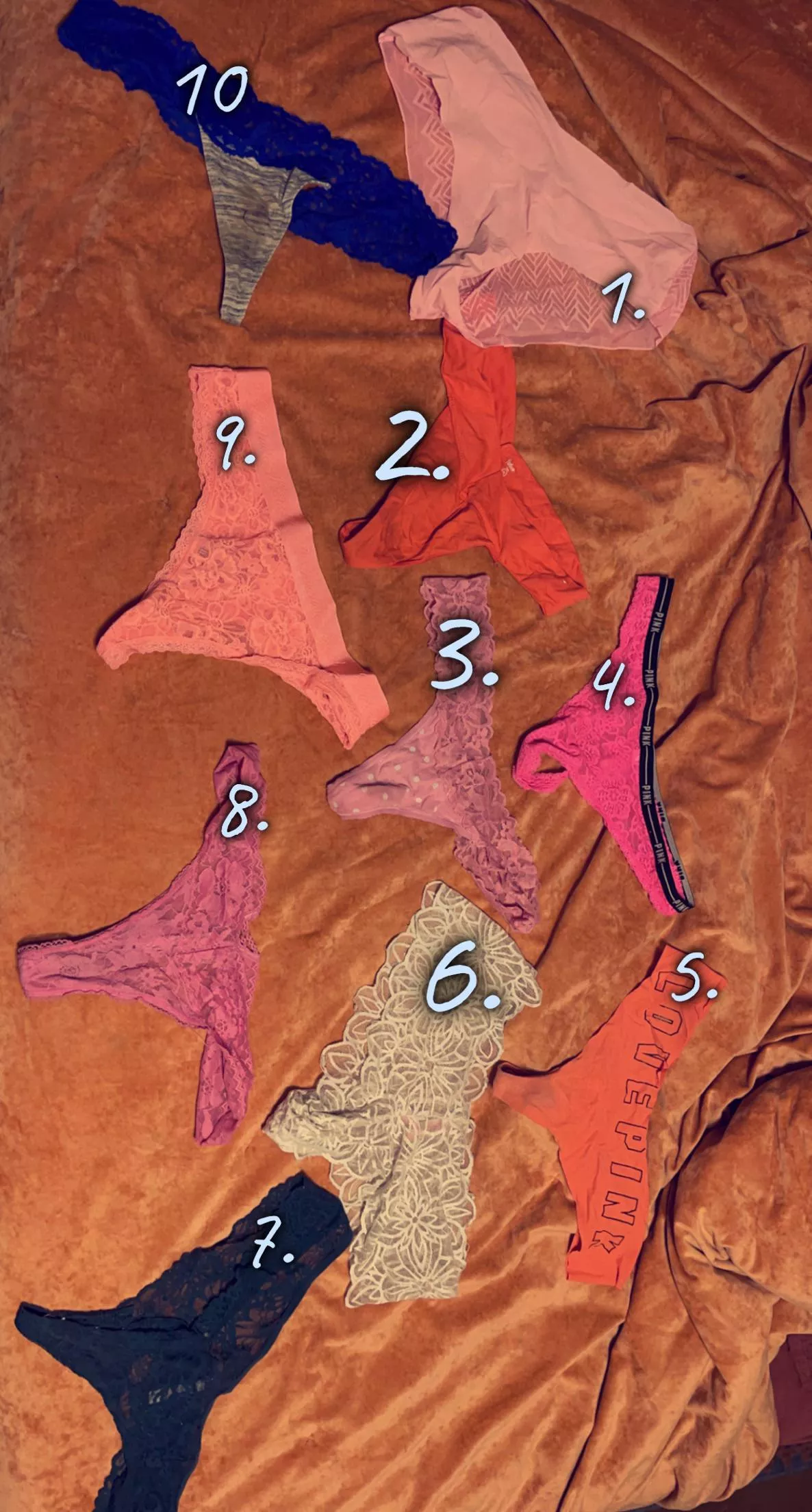 Enjoy my irresistible scent and delicious taste with a pair of my custom panties. [SELLING]•• TONS of styles, colors & brand’s available. Fetish friendly add ons encouraged