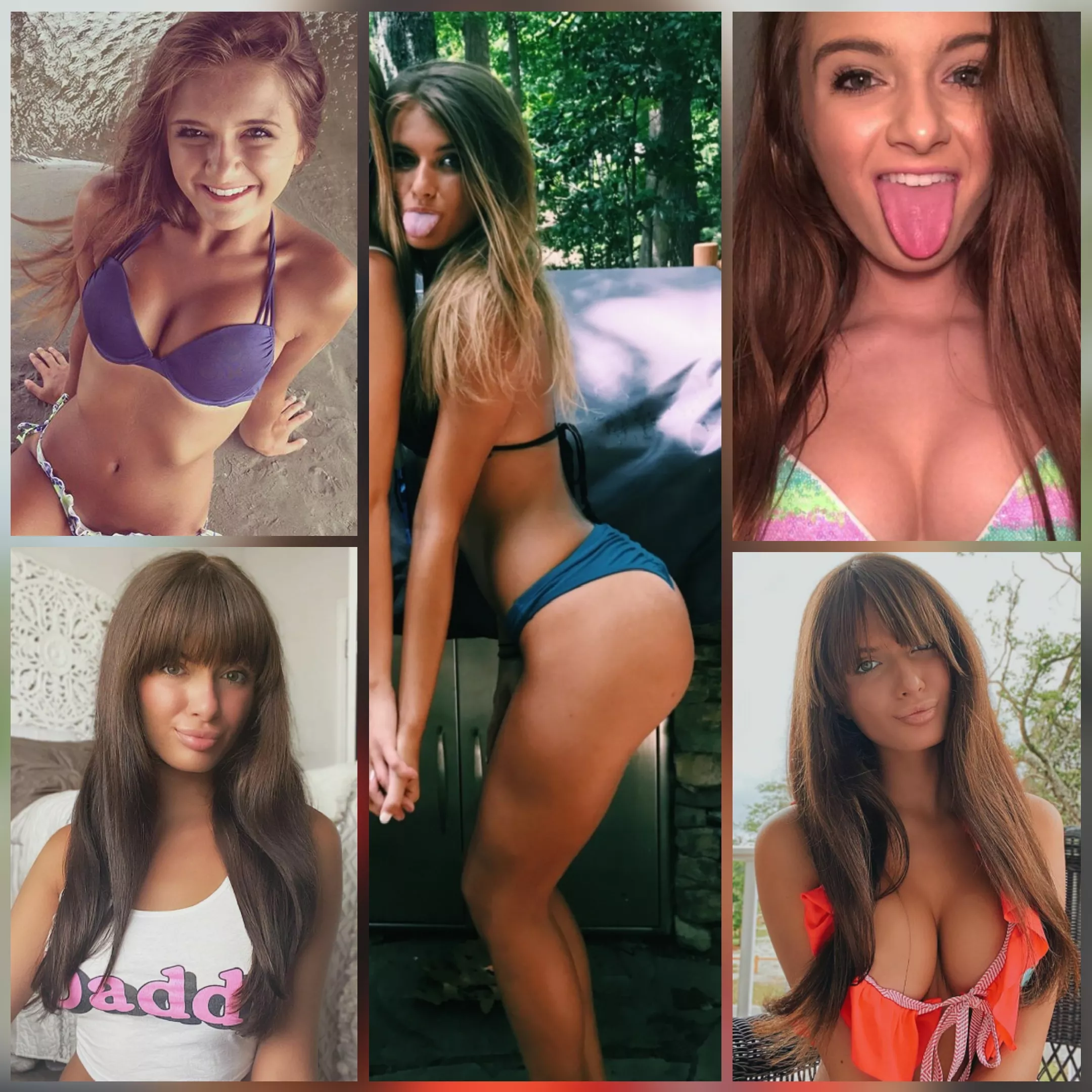 enjoy the evolution of a slut. i have been obsessing over Alexis for almost a decade and have amassed over 2k in material. wanting to feed her to anyone willing to trib her. dm me if interested in more. must cock one for more.