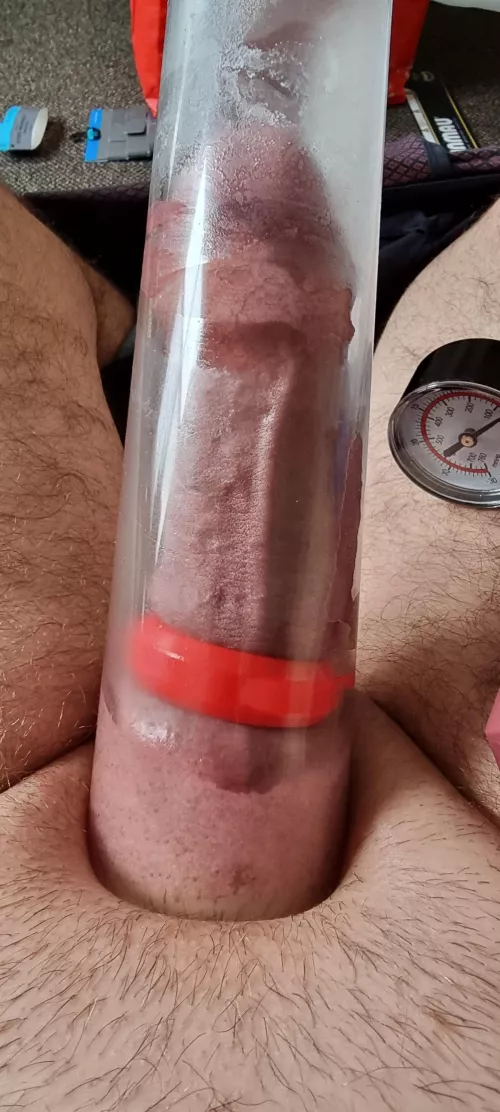 Enjoying my first pump in a while
