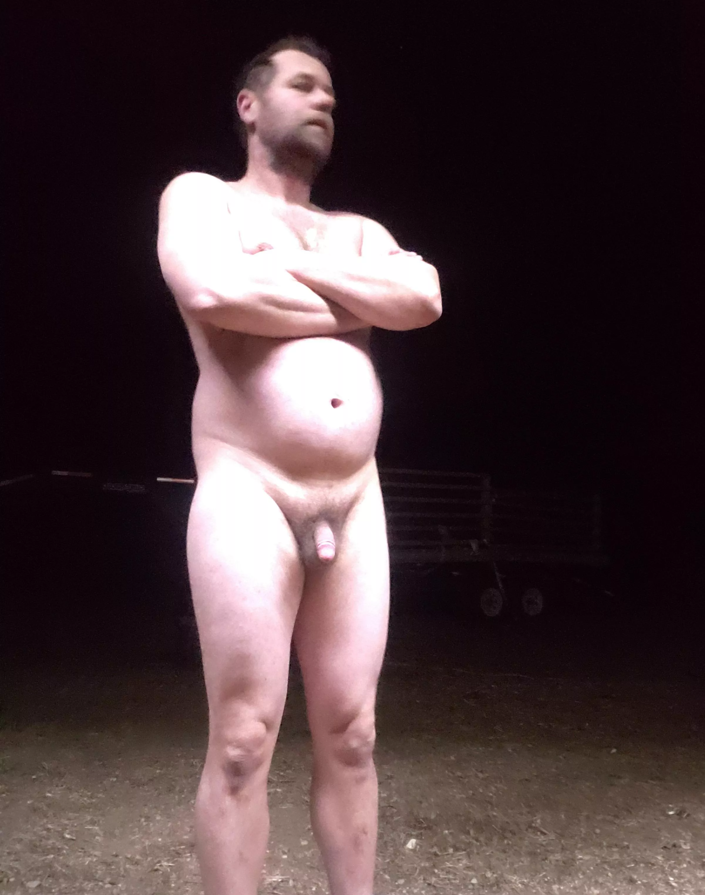 Enjoying the cool air out side.