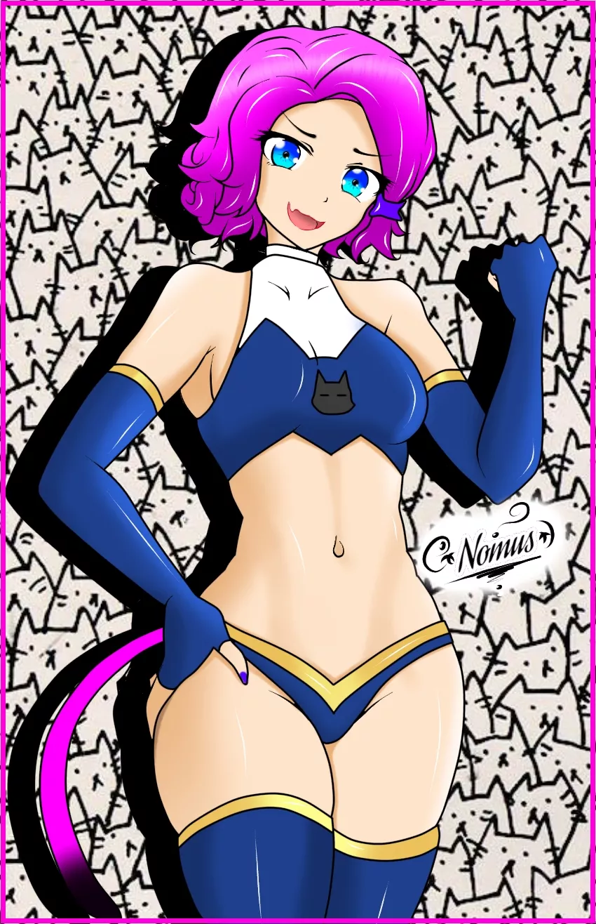 Es un draw in your style de Marvel en el traje de Nagatoro espero les guste y tengo más mis mismos