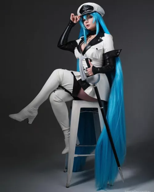 Esdeath from Akame Ga Kill, cosplay by JannetIncosplay.~