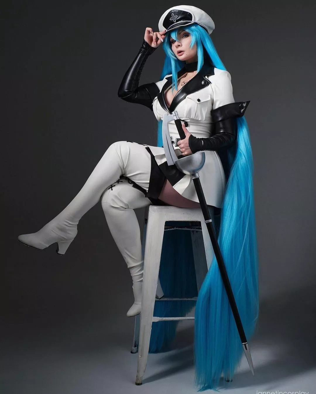 Esdeath from Akame Ga Kill, cosplay by JannetIncosplay.~