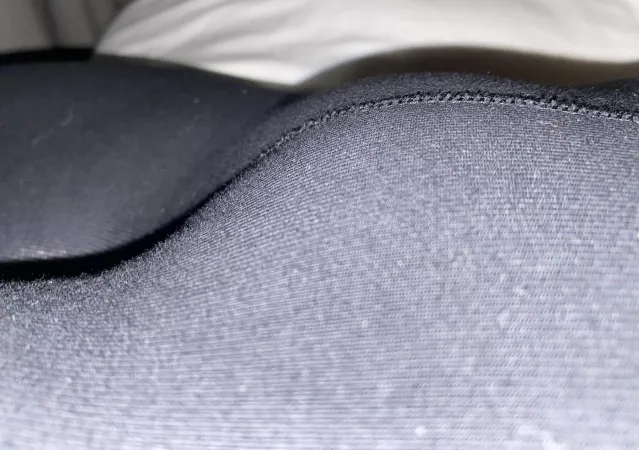 Even with shorts on you can see my mound