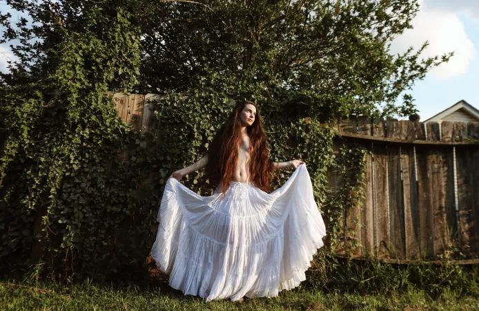 evening fire (self shot)