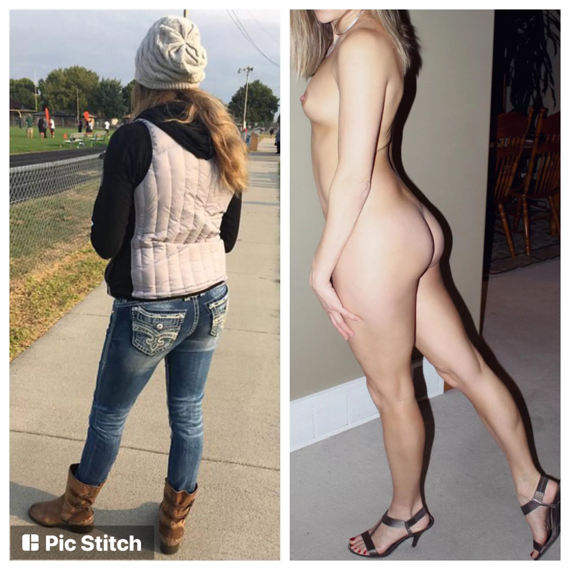 Ever wonder what that football mom looks like naked?