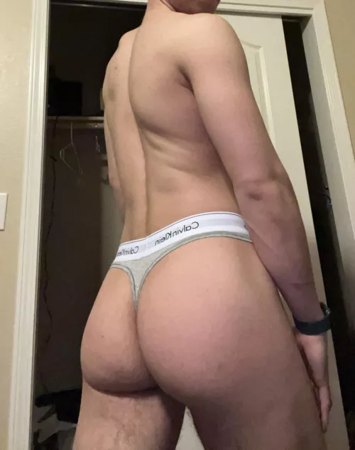 Every day is a good day for a Calvin Klein thong π