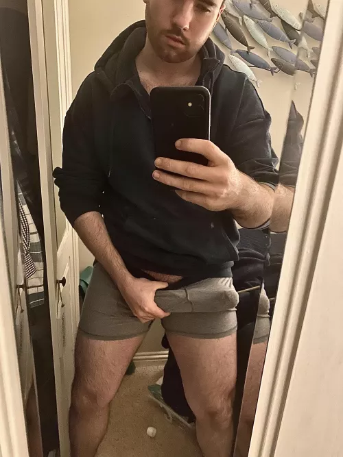 Every post I take an item of clothing off… hit me up for a sneak peak 😉😘