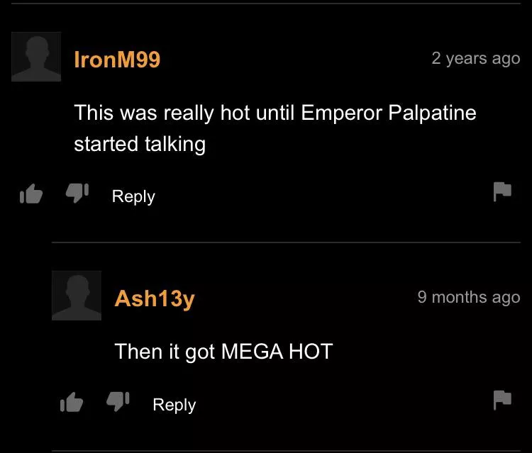 everybody gangsta until emperor palpatine starts talking