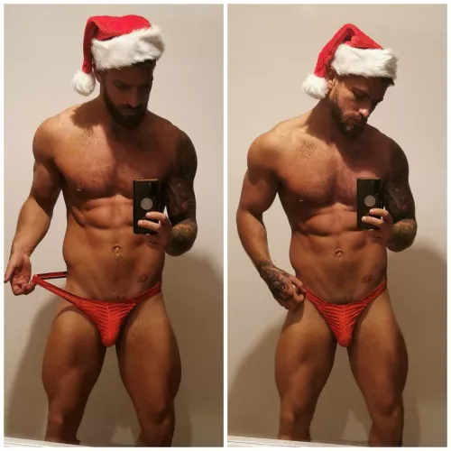 Everyone on the naughty list can come and rip off my underwear