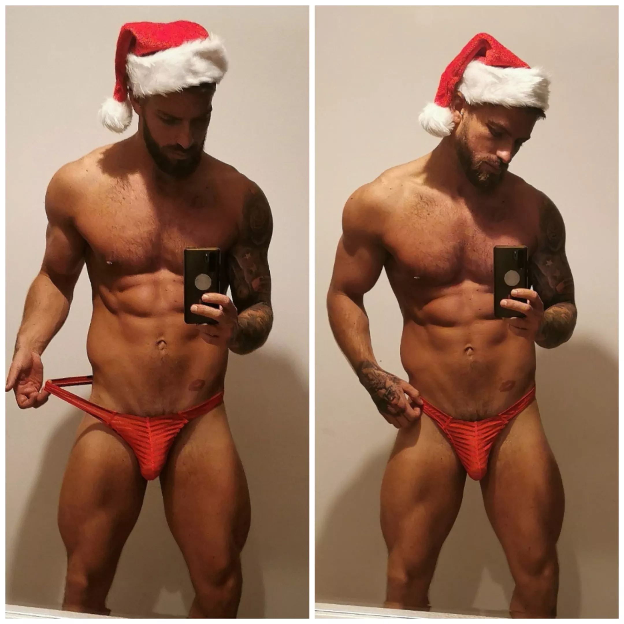 Everyone on the naughty list can come and rip off my underwear