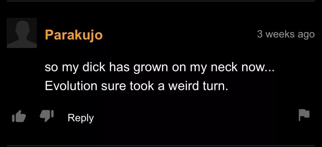 Evolution is weird man