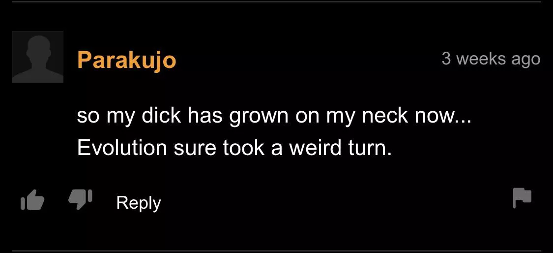 Evolution is weird man