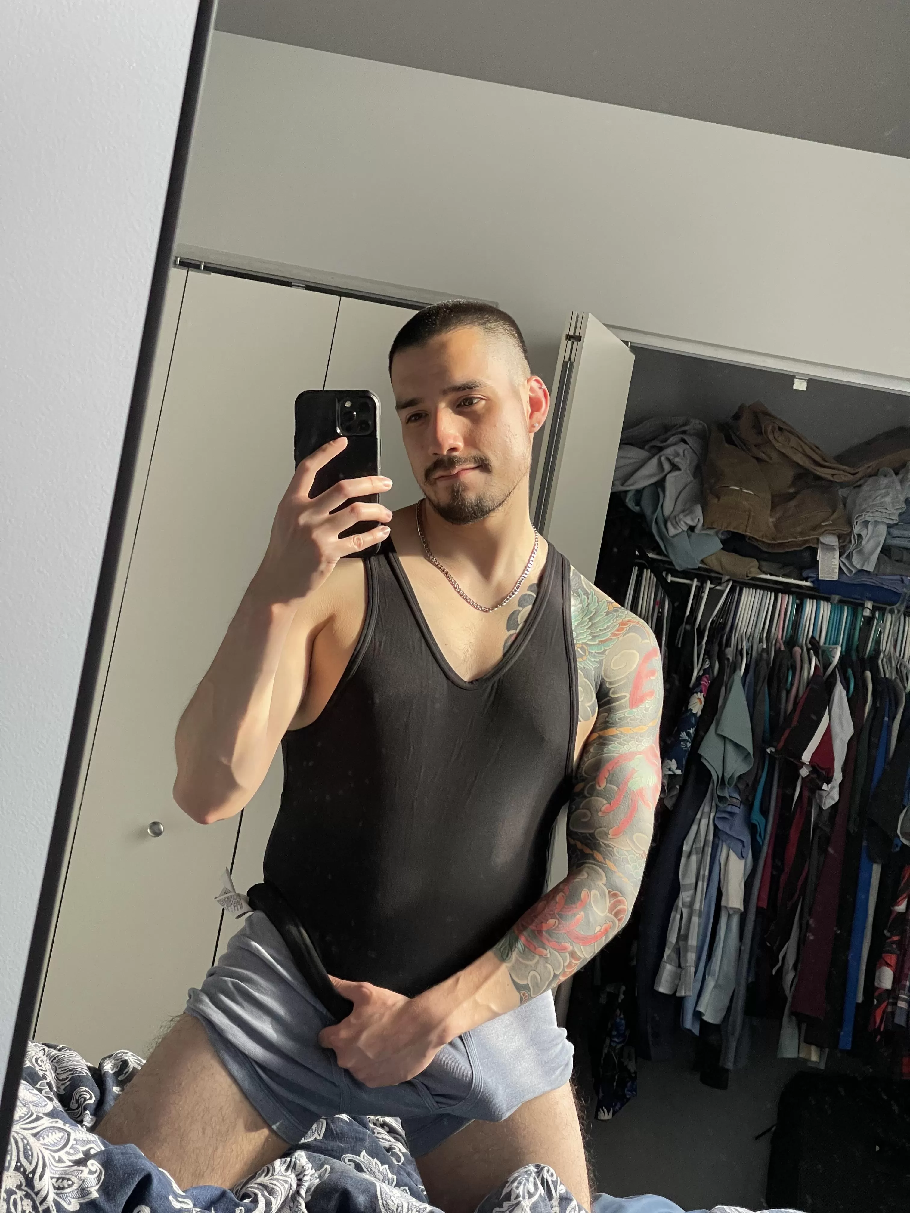 Excuse the mess in my closet Excuse the mess in my closet