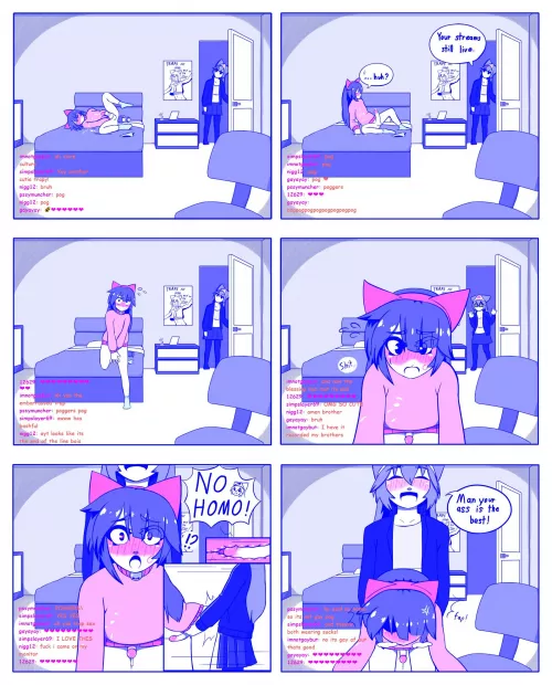 Exposed live on stream