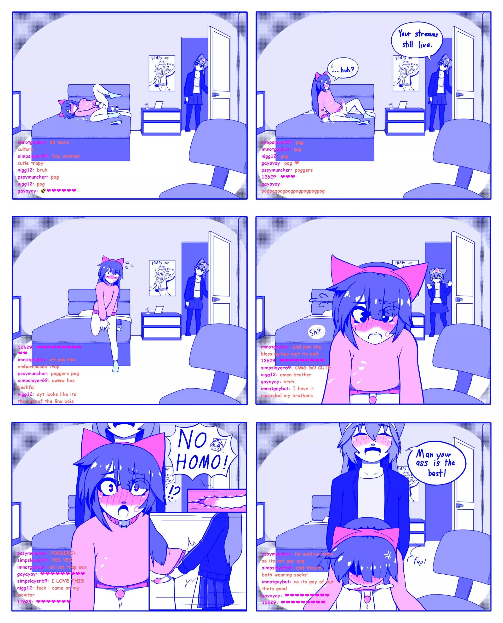 Exposed live on stream