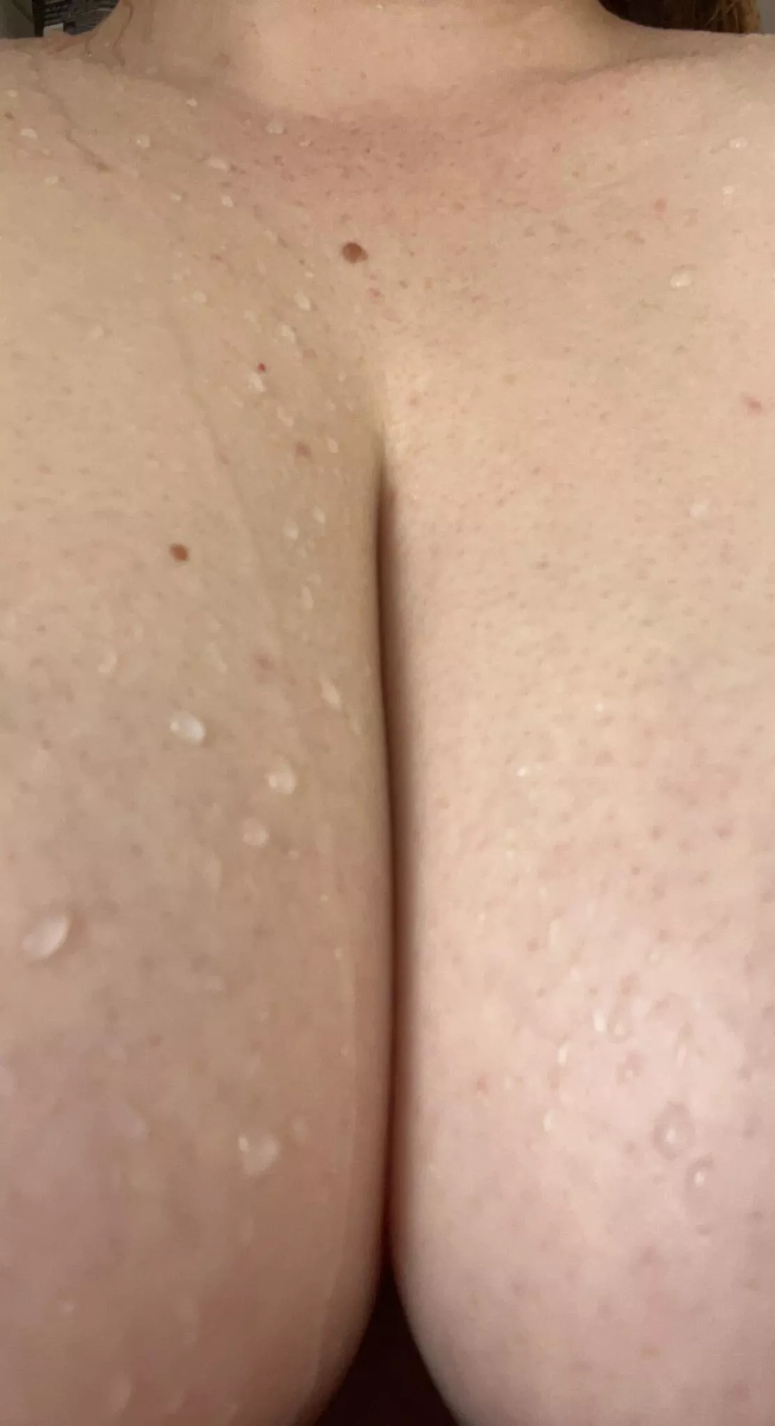 Extreme closeup cleavage. Anyone finish Witcher season 2 yet?