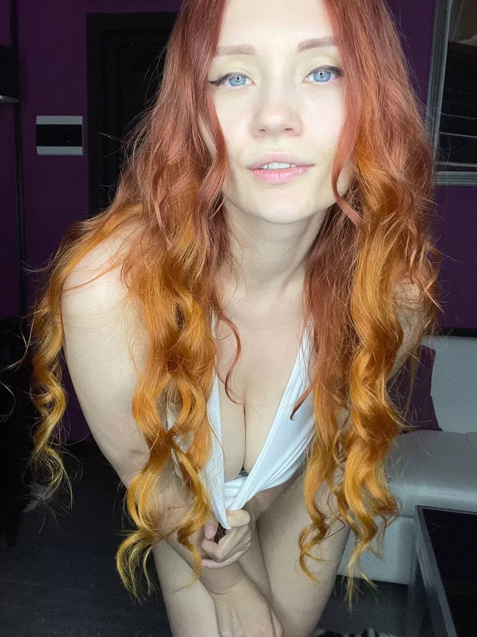 😱 Extremely HORNY GINGER GIRL ❤️ Don't trust my baby face!! 💦 I'm gona desgtroy your HARD COCK when SEXTING with you! FREE ONLYFANS BELOW 👇