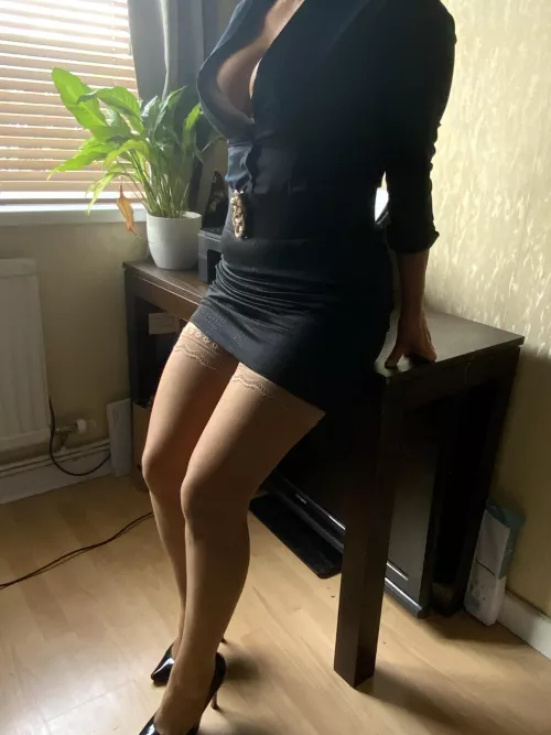 (F) All black to the office today ππππ