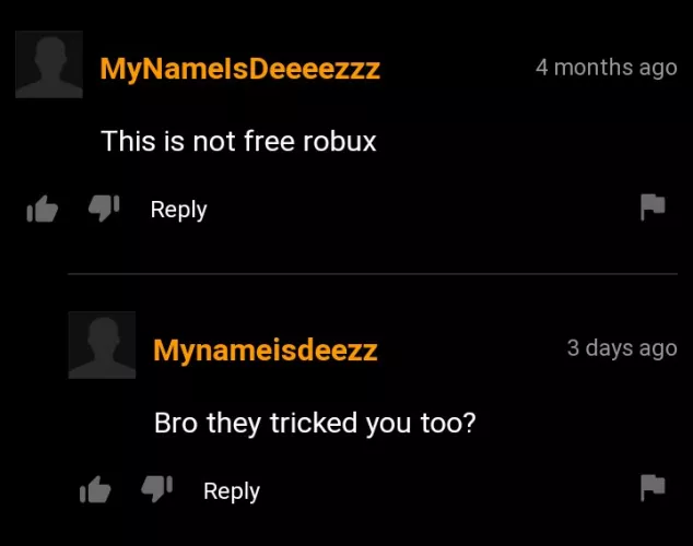 F for no free robux