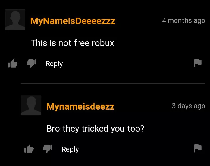 F for no free robux