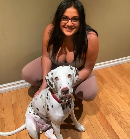 [F] my friend has a Dalmatian!
