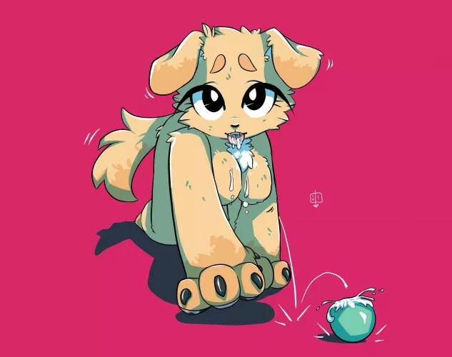 [F] play with her 😡 (art by me) (posting here bc she got removed from the furry sub)