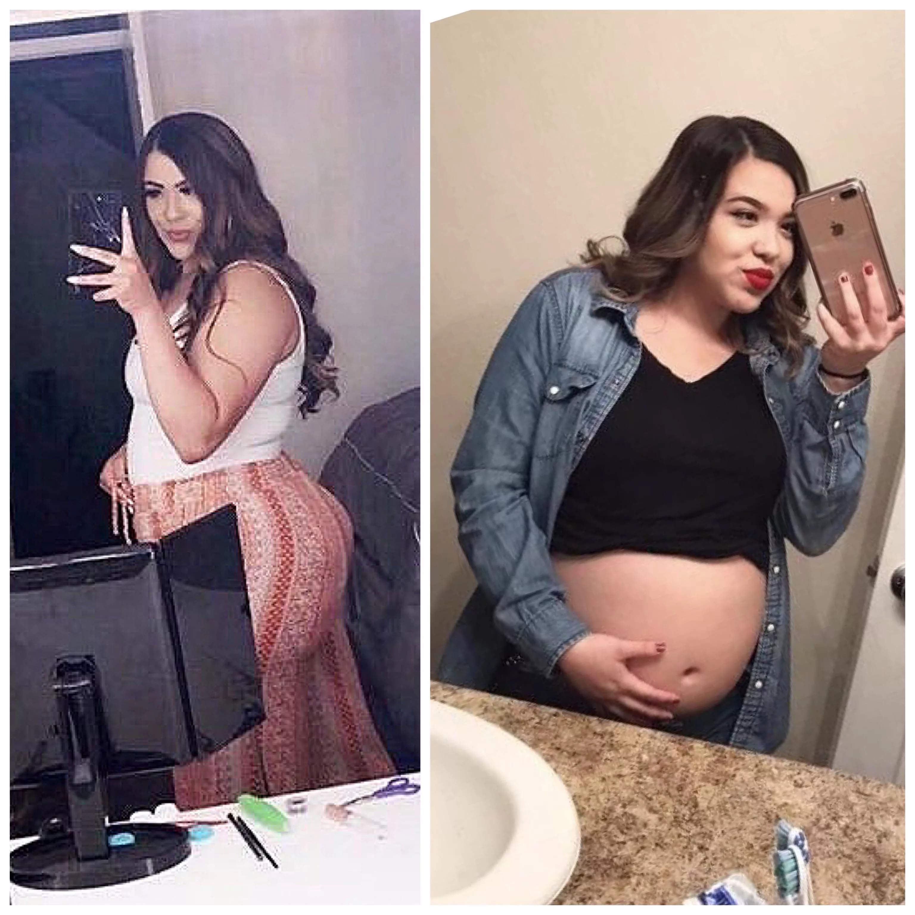 [F19] He said I have the perfect thick body for breeding 🥴🥵 So I took that creampie sooo DEEP! 🥴😈🤰🏻