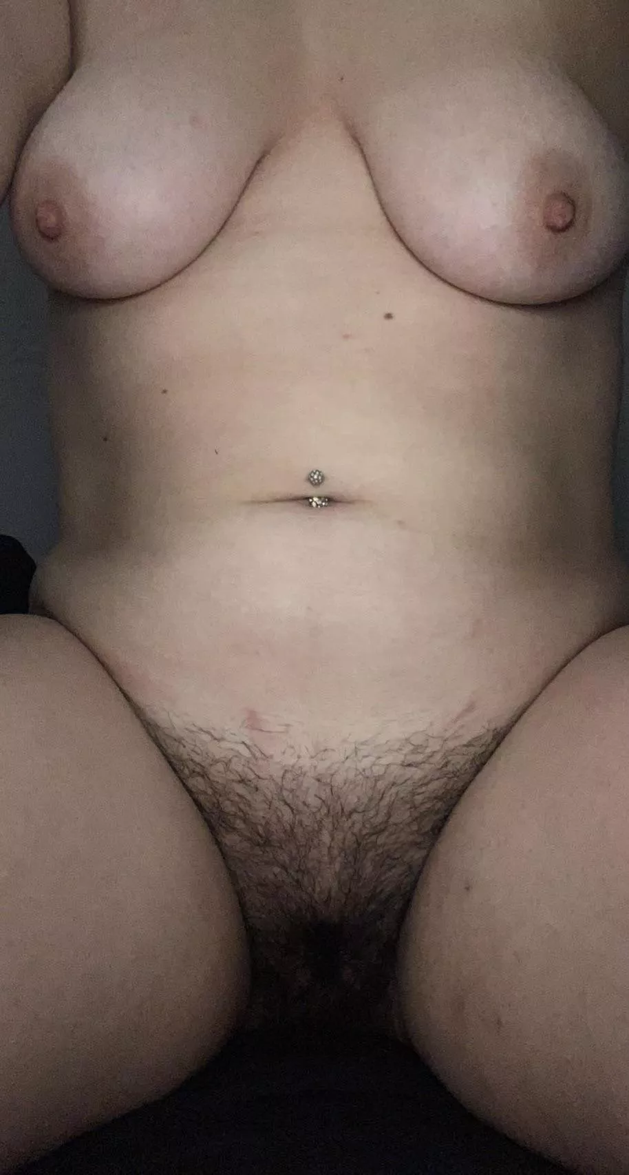 F20 , 148 , 5’2 I definitely needa get more comfortable showing off my vag! Never really liked it hairy but I don’t like shaving bc my skin is sensitive asf